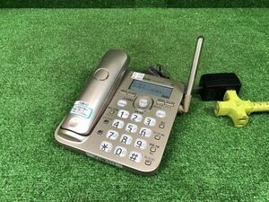 7-230] Panasonic digital cordless telephone machine VE-GD53-N. story vessel KX-FKD352-N champagne gold 