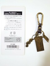 STILL ROCKIN´ 2011 キーホルダー 矢沢永吉 入手困難 レア バイク 当時物 正規品 ツアーグッズ カッコいい ヴィンテージ キーリング_画像8