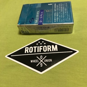 rotiform ユニオン　ステッカー　黒 USDM ロティフォルム　ロティフォーム