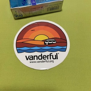 GOWESTY ★Vanderful★ステッカー ゴーウェスティ■タイプ２ T1 T2 T3 T4 VWBUS VW ヴァナゴン T25 カラベル 空冷 フォルクスワーゲン