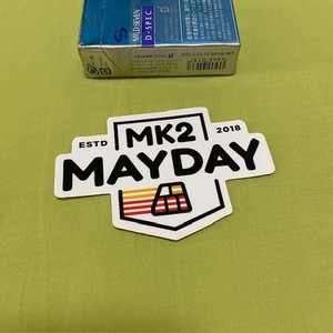 MK2Mayday ★Full Color Logo★ステッカー エムケーツーメイデイ　マークツー　VW　 フォルクスワーゲン ゴルフ２ ジェッタ２　USDM