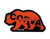 CORVA コルバ 　Bear　 ステッカー USDM カリフォルニア オフロード ビークル アソシエーション California_画像2