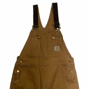 希少 90s ビンテージ Carhartt オーバーオール カーハート ダブルニー ワーク ダック地 1990年代