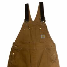 希少 90s ビンテージ Carhartt オーバーオール カーハート ダブルニー ワーク ダック地 1990年代_画像1