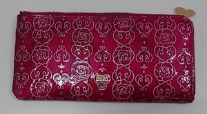 ANNA SUI アナスイ 長財布　ローズ　レッド　レディース