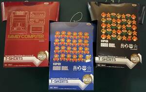 [ new goods unopened ] Famicom / super Mario T-shirt all 3 kind 