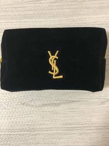 YVES SAINT LAURENT イヴ・サンローラン ノベルティ　化粧ポーチ 小物入れ　【未使用】【送料無料】