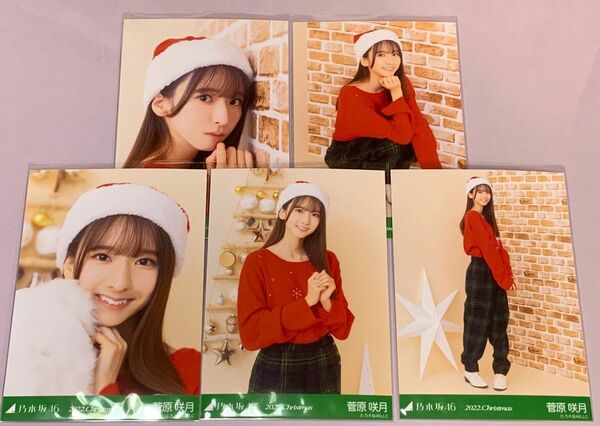 菅原咲月　2022. Christmas 個別生写真　乃木坂46 5期生　クリスマス　サンタ