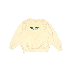 【送料無料】USA製 90s GUESS JEANS 刺繍 スウェット トレーナー vintage 古着 オールドスクール