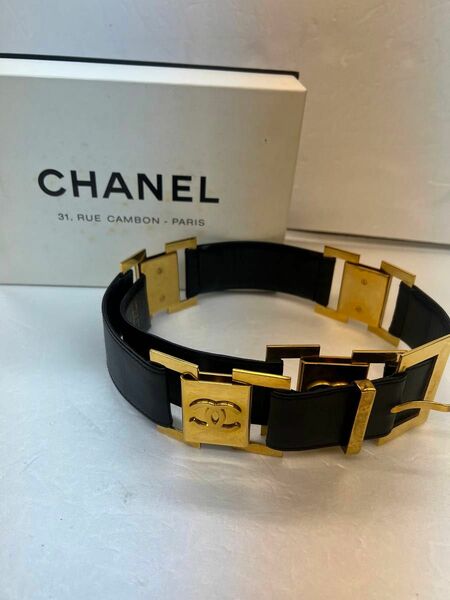 CHANEL ベルト ヴィンテージ ロゴ