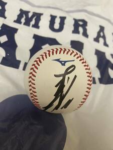 巨人　ジャイアンツ　吉川尚輝　NPB 統一球　試合球　直筆サインボール　アジアプロ野球チャンピオンシップ