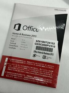 ★未開封品★Microsoft Office Home & Business 2013 即決