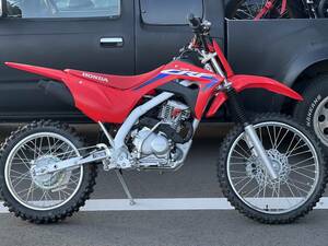 HONDA　CRF125F 　未走行車両　登録書類付き　各所グリスアップ済み　即乗り　程度良好 即決特典　詳細画像YouTubeアリ　茨城　配送可能