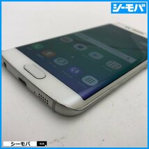 スマホ Galaxy S6 edge 404SC 32GB softbank ホワイト 美品 ソフトバンク android アンドロイド RUUN12932_画像6