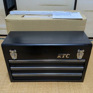 KTC ツールチェスト　工具箱　3段　SKX0213BK 中古　ブラック