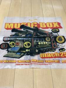 麻波２５　 ビニールバッグ　　新品同様　「MUSIC BOX」発売時　山嵐　マイナーリーグ　Dragon Ash ドラゴンアッシュ