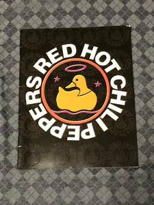 RED HOT CHILI PEPPERS 2000 year Japan Tour pamphlet beautiful goods red hot Chile pepper gap  Chile 