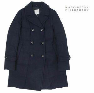 6万　マッキントッシュフィロソフィー　ダウンコート38 ネイビー　Mサイズ　アウター MACKINTOSH ネイビー