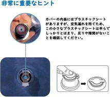 エアベッド　ダブル 電動ポンプ内蔵 簡易ベッド 簡単設置 エアーベッド_画像4