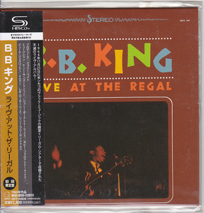 [紙ジャケ大放出] SHM-CD　B.B. キング / ライヴ・アット・ザ・リーガル