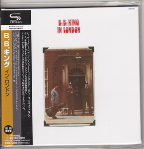 [紙ジャケ大放出] SHM-CD　B.B. キング / イン・ロンドン +1