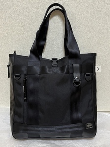 美品　PORTER HEAT　ヒート　２ウェイ　トートバッグ　2WAY TOTE BAG 703-07965　吉田カバン