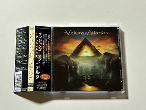 VISIONS OF ATLANTIS-Delta☆デルタ／ヴィジョンズオブアトランティス☆シンフォニックメタル☆メロディックメタル日本盤