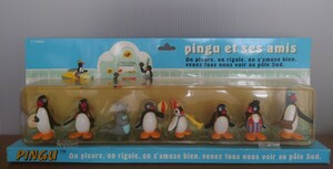 希少 レア Pingu ピングー フィギュア マスコットセット (みんな) Pingu et ses amis 未使用品