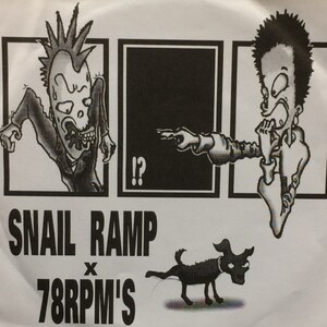 Snail Ramp x 78RPM's - Snail Ramp x 78RPM's（７インチ）（★美品！）