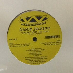Gisele Jackson - Foolin' With My Love（★盤面極上品！）