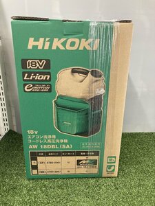 【未使用品】★HIKOKI　18Vコードレス高圧洗浄機　AW18DBL(SA)(LXP)　未開封品　ITIRF5VXAJCG