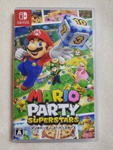 Switch ソフト【マリオパーティ　スーパースターズ】送料込み_画像1