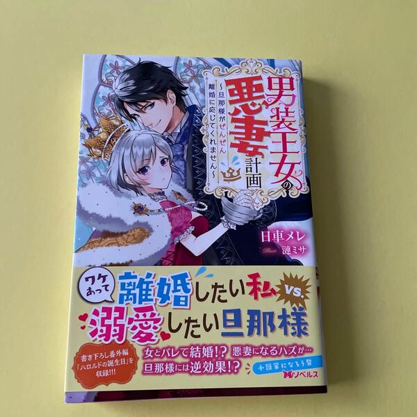 男装王女の悪妻計画　旦那様がぜんぜん離婚に応じてくれません （Ｍノベルス） 日車メレ／著