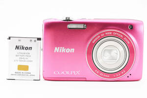 ★☆【外観美品！】 #2031840 275 Nikon ニコン COOLPIX S3100☆★