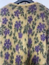 23AW Needles MOHAIR CARDIGAN - FLOWER ニードルス モヘアカーディガン L_画像5