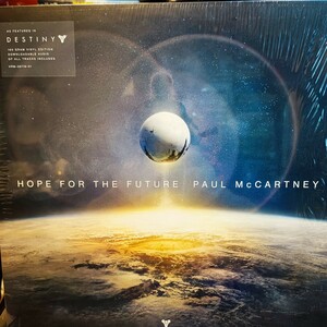 希少 EU ORIG Paul McCartney HOPE FOR THE FUTURE 2015年の45回転12インチアルバム