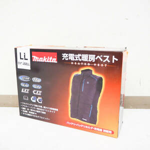 未使用品 makita マキタ 充電式暖房ベスト サイズLL CV202DZLL ベストのみ 外作業 K3562