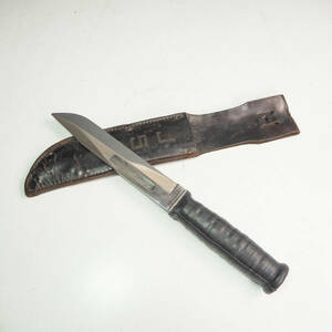 USN CAMILUS NY ミリタリー ナイフ 全長30.5cm シースナイフ 狩猟刀 アウトドア サバイバル キャンプ ヴィンテージ K3584