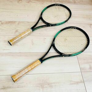 * ultra rare * use impression fewer * REVELATIONPRO90 hardball tennis racket 2 ps 