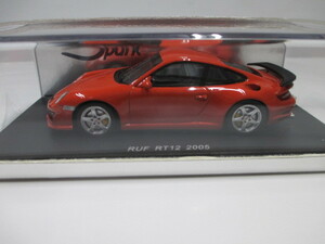 新品　1/43　スパーク　S0704　RUF　RT12　2005　絶版