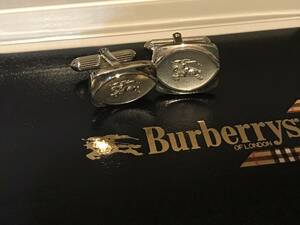 未使用Burberry バーバリーカフス本物￥５００から