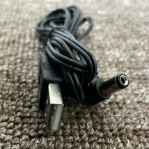 ①USBーDC 変換ケーブル USB電源ケーブル 外径5.5mm/内径2.1mm コード長さ120cm (変換 コード プラグ アダプター コネクター)_画像2