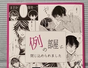 東京卍リベンジャーズ 同人誌 例の部屋に閉じ込められました 羽宮一虎×松野千冬 とらふゆ Spangle のりしお A5 //b