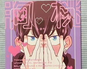 東京卍リベンジャーズ 同人誌 桃色胸中 場地圭介×松野千冬 ばじふゆ 電波2104 けだま A5 2022.5.3 //ｂ