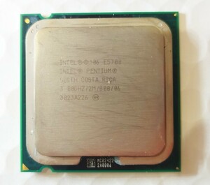 CPU中古品　動作確認品　Intel Pentium E5700 デスクトップパソコン向け