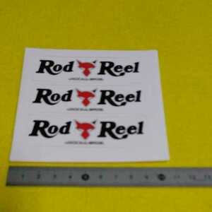 Rod Reel sticker 