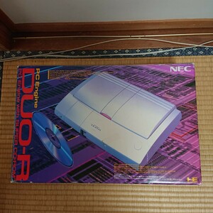 デッドストック NEC PCエンジン PC ENGINE DUO-R 新品未使用 BRAND NEW 完品 製造番号一致 当時物正規品