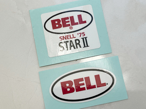 BELL STAR Ⅱ 四角 + BELL 楕円小 ステッカーセット / ヘルメット BELL STAR