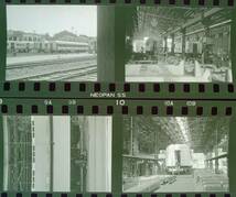 ＊古い 鉄道写真 ネガフィルム 昭和40年代 電車 車両 工場 新幹線 横須賀線 両国駅 特急かもめ _画像3