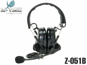 Z-051B [ официальный агент ] Z-TACTICAL CMTC III Tacty karu headset BK